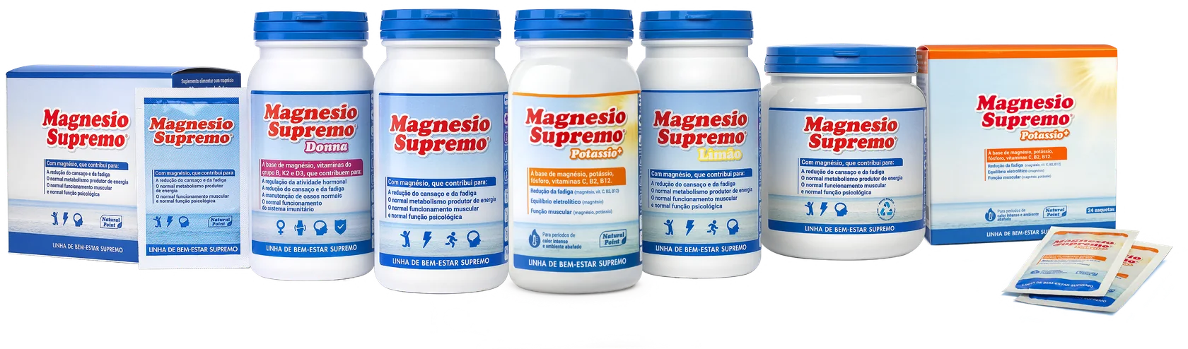 Gama de produtos Magnesio Supremo